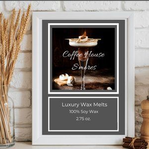 Wax Melts Coffee House Smores Coffee Christmas Holiday 100% Soy Wax …